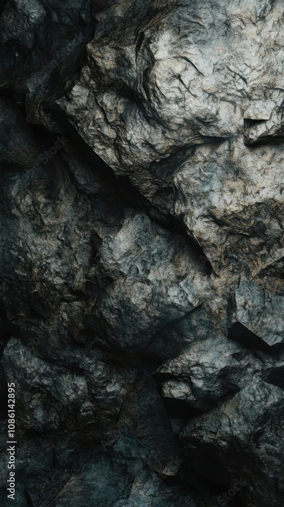 Dark and Moody Rock Formation Dark and Moody Rock Formation