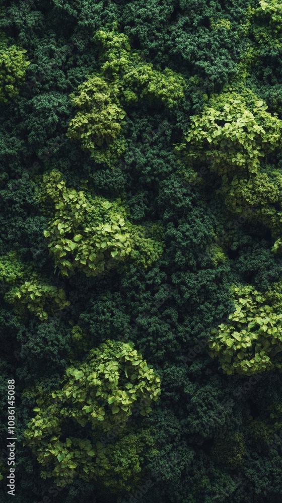 Lush Green Foliage Wall: A Symphony of Nature's Hues Lush Green Foliage Wall: A Symphony of Nature's Hues