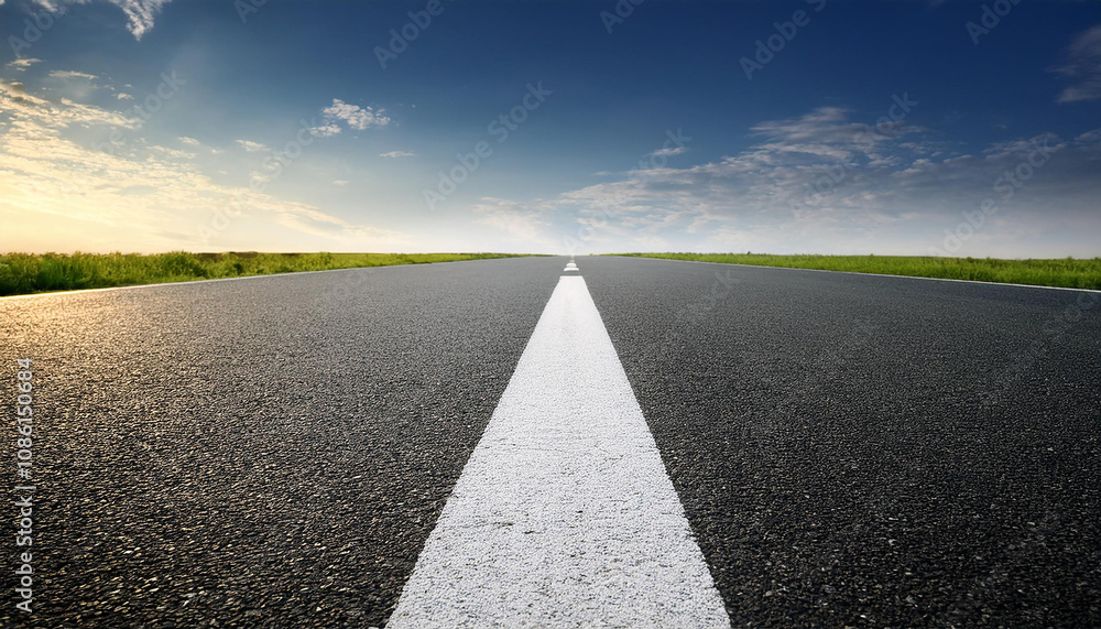 Naklejka premium La carretera