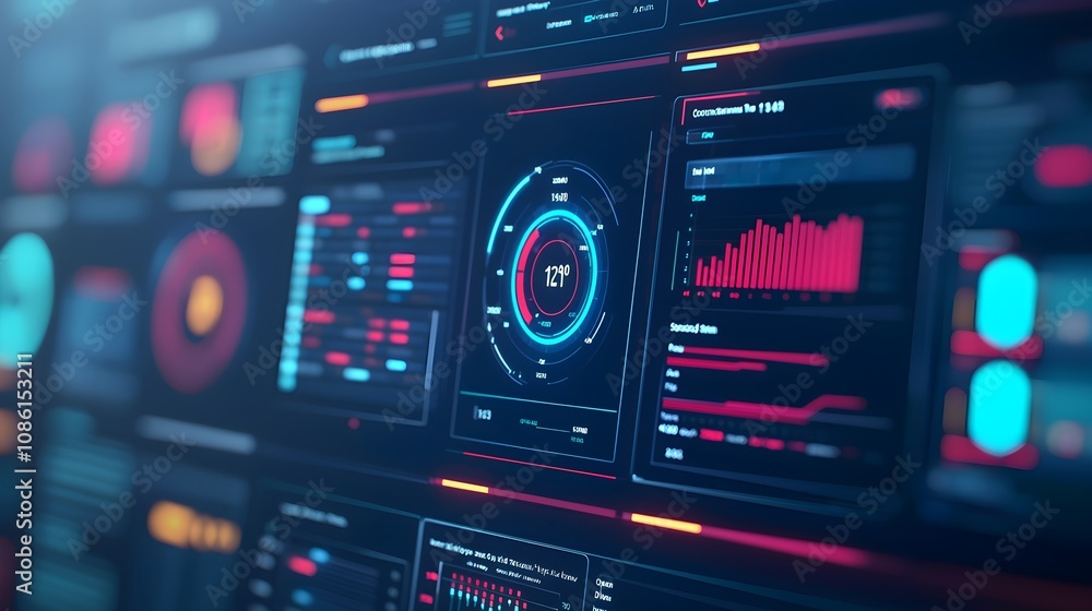 Futuristic Digital Interface Futuristic Digital Interface