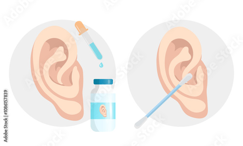 Ear drops and ear cleaning 