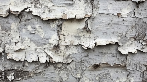 Cracked and Weathered Bark Texture