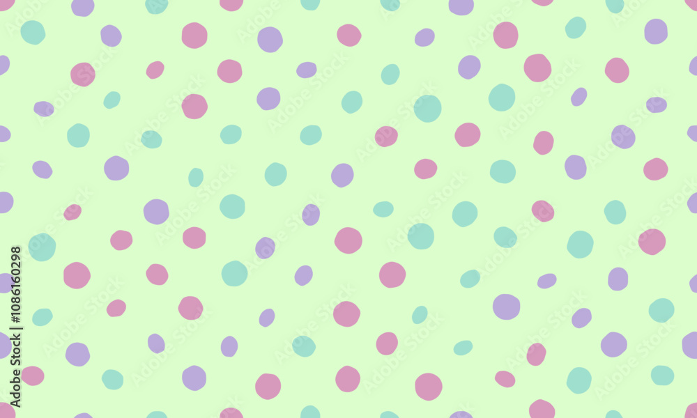Seamless spotted pattern with abstract circles, perfect for textile prints, wallpaper, or creative geometric posters. Trendy polka dot design for modern backgrounds. Seamless spotted pattern with abstract circles, perfect for textile prints, wallpaper, or creative geometric posters. Trendy polka dot design for modern backgrounds.