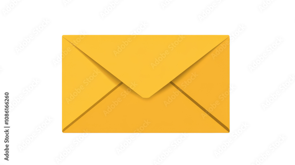 Yellow envelope transparent background Yellow envelope transparent background
