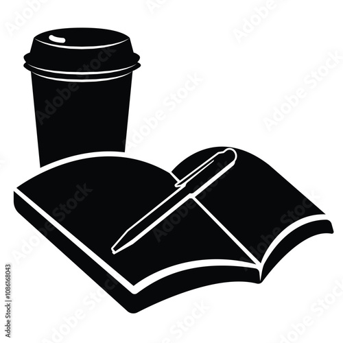 coffee and notebook