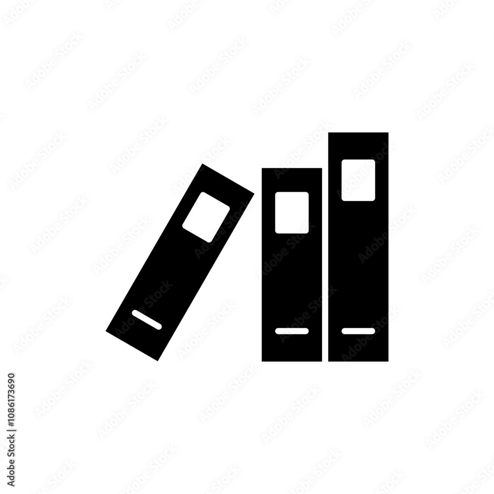 Library icon vector. education sign and symbol Library icon vector. education sign and symbol