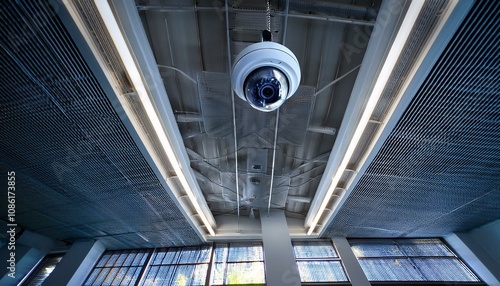 ccty system installed on ceiling photo