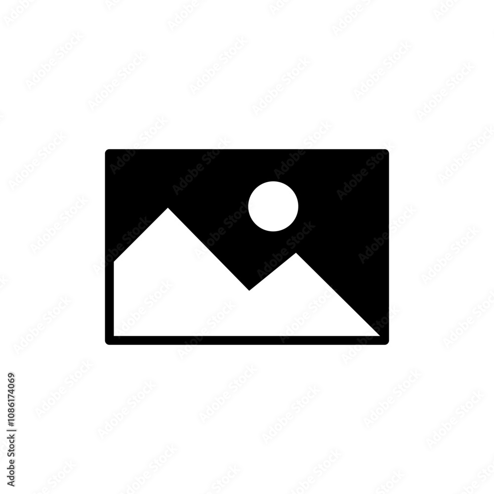 Picture icon vector. photo gallery sign and symbol. image icon Picture icon vector. photo gallery sign and symbol. image icon