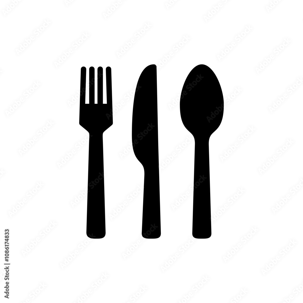 spoon and fork icon vector. spoon, fork and knife icon vector. restaurant sign and symbol spoon and fork icon vector. spoon, fork and knife icon vector. restaurant sign and symbol