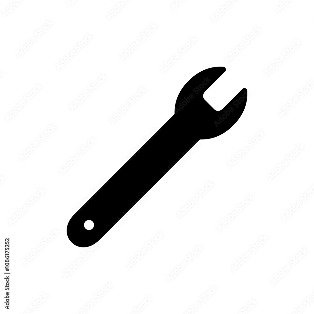 Wrench icon vector. repair icon. tools sign and symbol Wrench icon vector. repair icon. tools sign and symbol