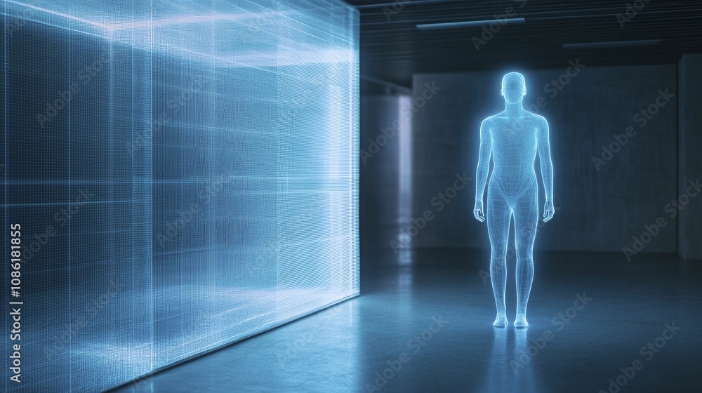 Futuristic innovation around Laser barriers utilizes biometric scanning, forming a radiant shield that tailors health strategies through instantaneous data insights. Futuristic innovation around Laser barriers utilizes biometric scanning, forming a radiant shield that tailors health strategies through instantaneous data insights.