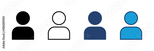 User Icon vector. person sign. people icon.