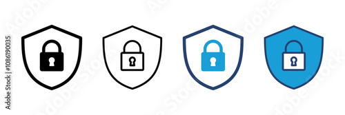 Security icon vector. protection icon. privacy. vpn