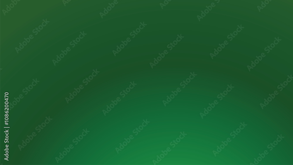 Abstract smooth dark green gradient background with space for your text and studio backdrop vector image Abstract smooth dark green gradient background with space for your text and studio backdrop vector image