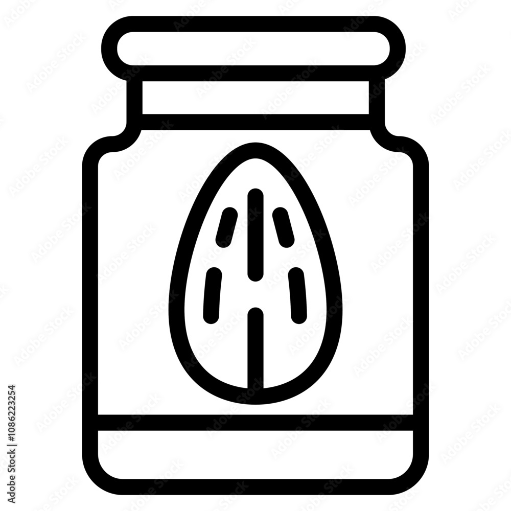 Almond butter icon Almond butter icon