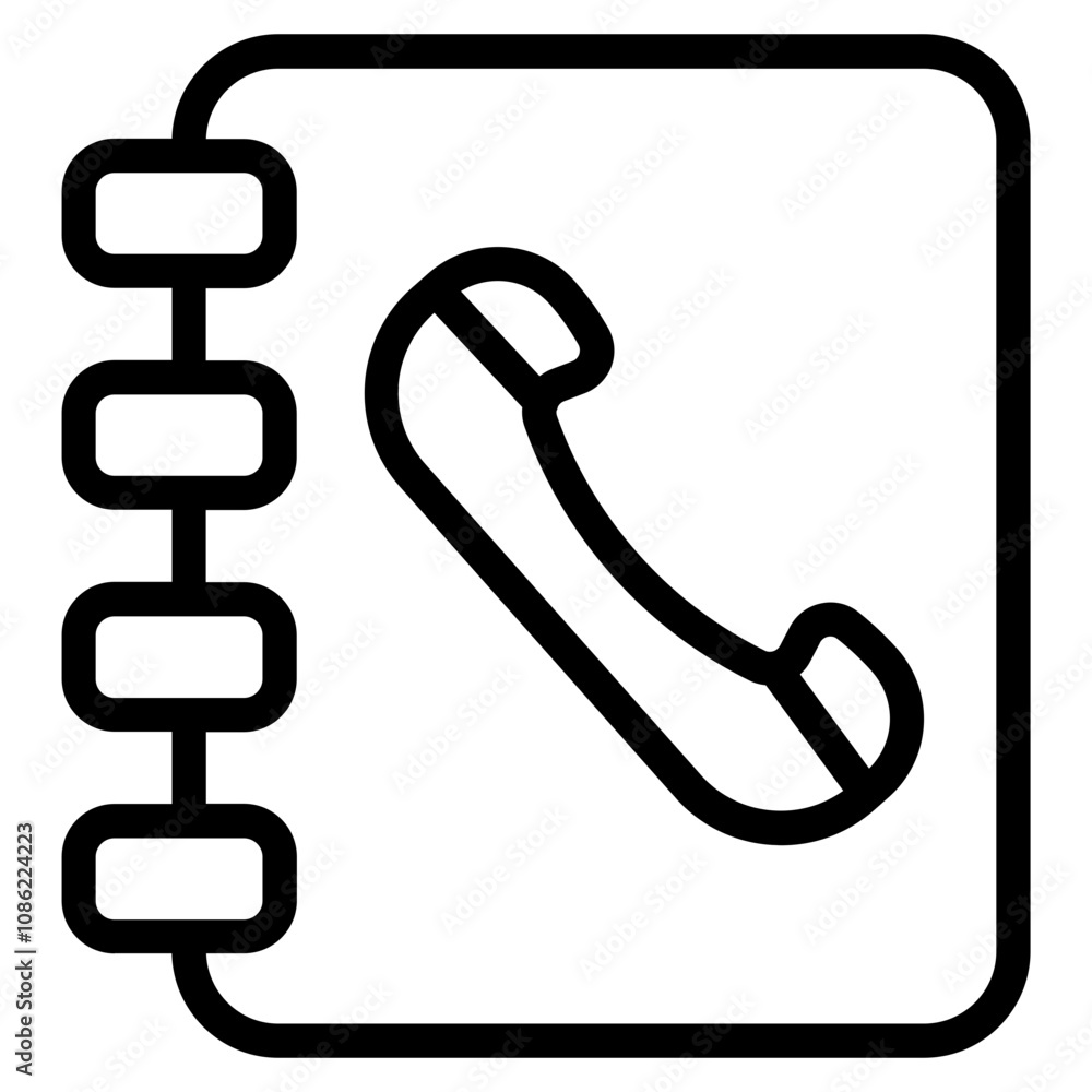 Contact book icon Contact book icon