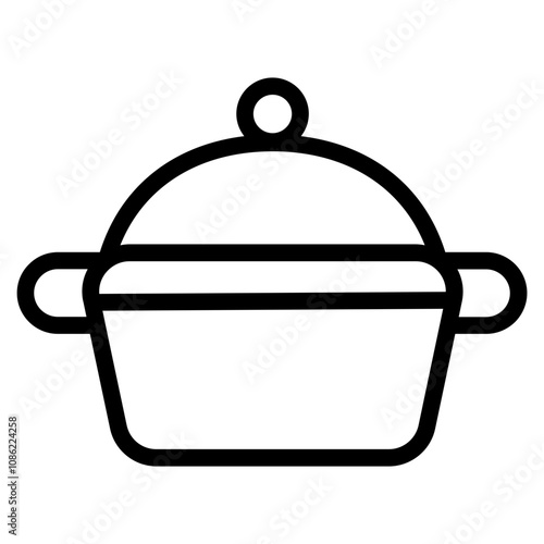 Cooking pot icon