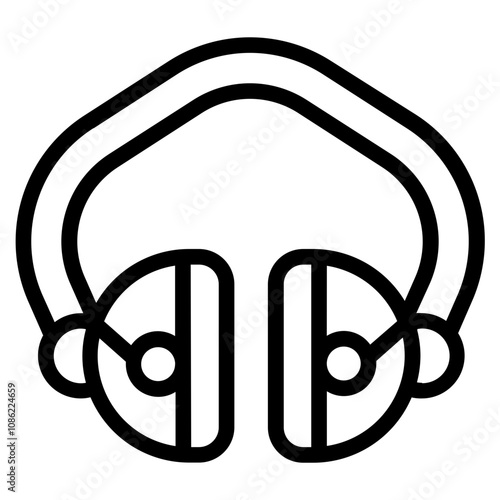 Ear protection icon