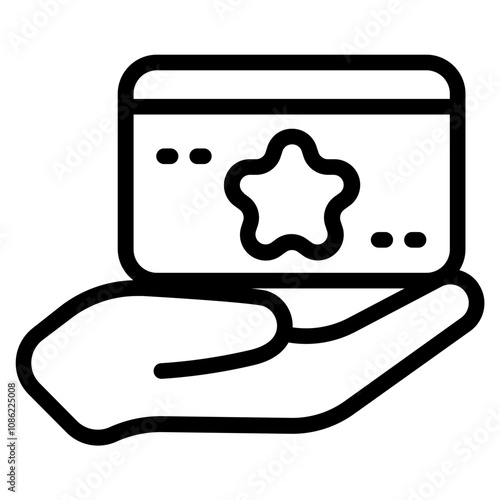 Gift card icon