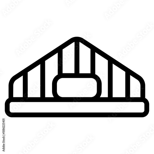 Hangar ventilation icon