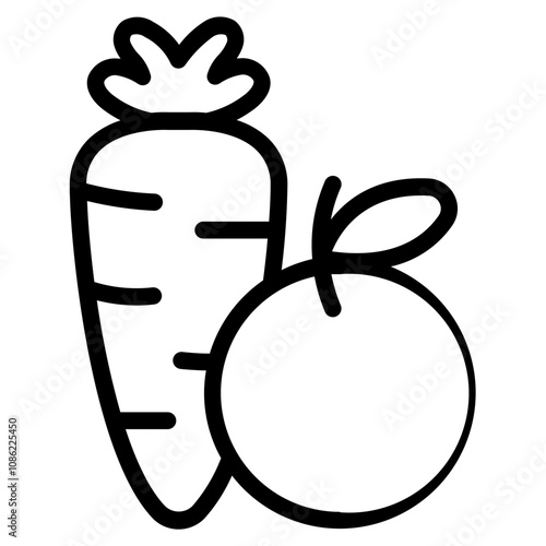 Healthy food icon