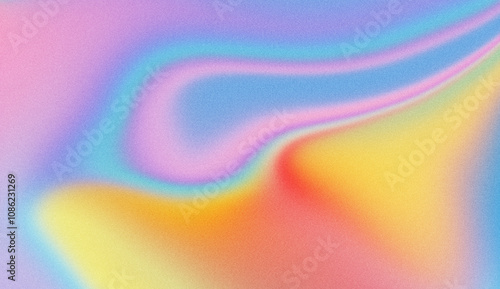 Pastel Blurred Background with a Soft Grainy Texture