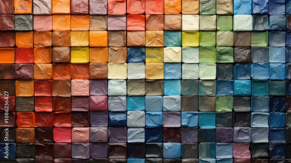 Eye-Catching Vibrant 3D Wooden Mosaic Wall Art Background for Websites and Blogs Eye-Catching Vibrant 3D Wooden Mosaic Wall Art Background for Websites and Blogs