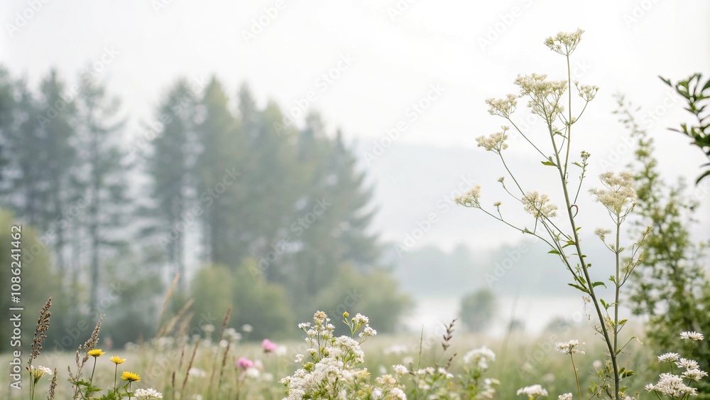A minimalist composition featuring a simple background with blurred trees and flowers in a light and airy color palette, earthy tones, blossom, flowers, minimalism, simple background A minimalist composition featuring a simple background with blurred trees and flowers in a light and airy color palette, earthy tones, blossom, flowers, minimalism, simple background