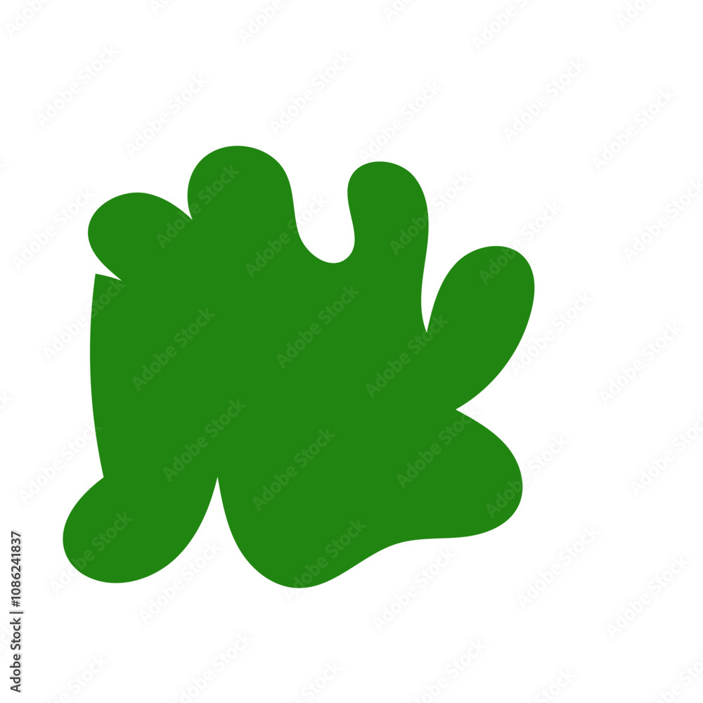 Minimalist green red abstract vector Minimalist green red abstract vector