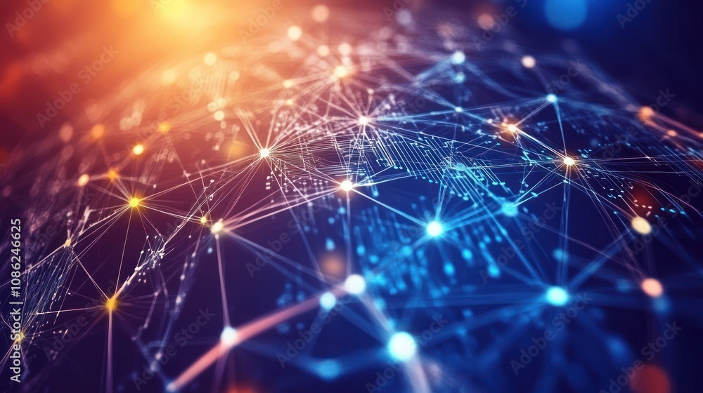 Abstract Network Connection Abstract Network Connection
