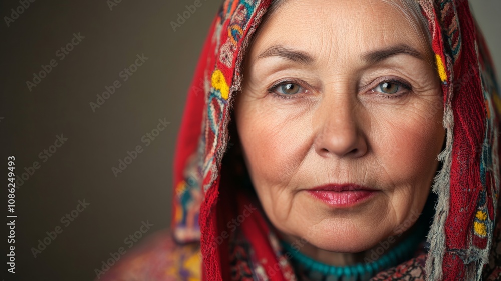 Portrait of a Majestic Senior Woman Portrait of a Majestic Senior Woman