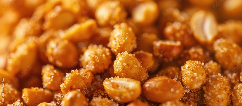 Sugar Coated Roasted Peanuts with Sesame Sugar Coated Roasted Peanuts with Sesame