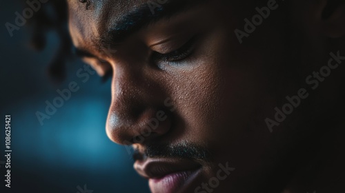 Close-up Portrait of a Man