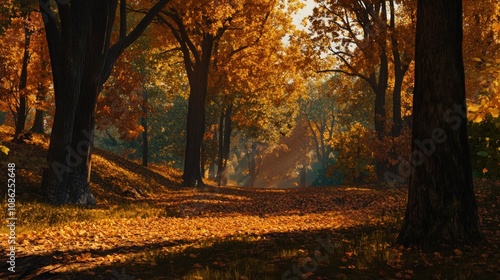 Autumn Forest Path