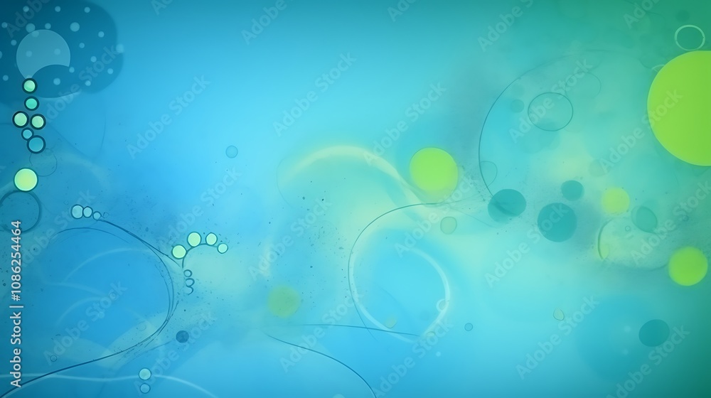 Abstract Blue Green Swirling Circles Background Design Abstract Blue Green Swirling Circles Background Design