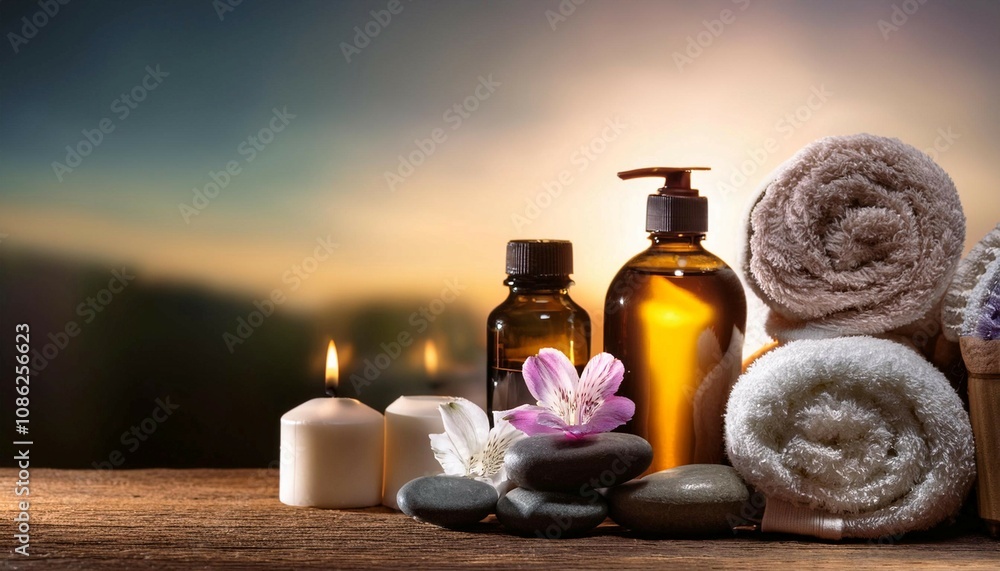Wellness products and items promoting a healthy lifestyle, symbolizing self care, health, and well being. Wellness products and items promoting a healthy lifestyle, symbolizing self care, health, and well being.