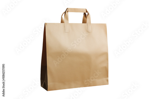 paper bag isolated on white