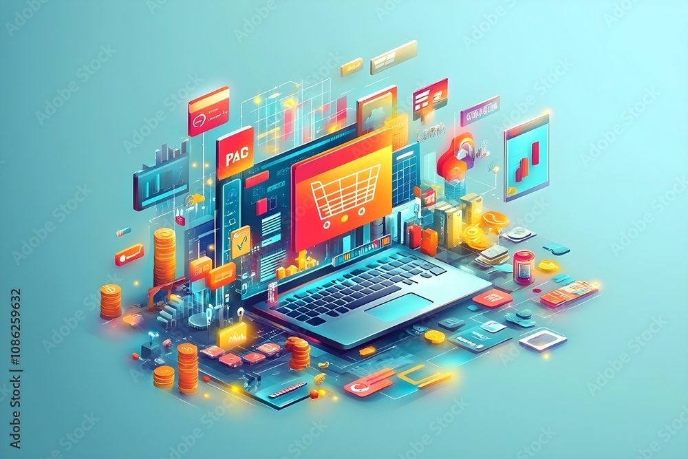 Social media marketing. Set of icons related to internet promotion, audience engagement, social media posts and online advertising. Cartoon flat vector illustration collection isolated on background Social media marketing. Set of icons related to internet promotion, audience engagement, social media posts and online advertising. Cartoon flat vector illustration collection isolated on background