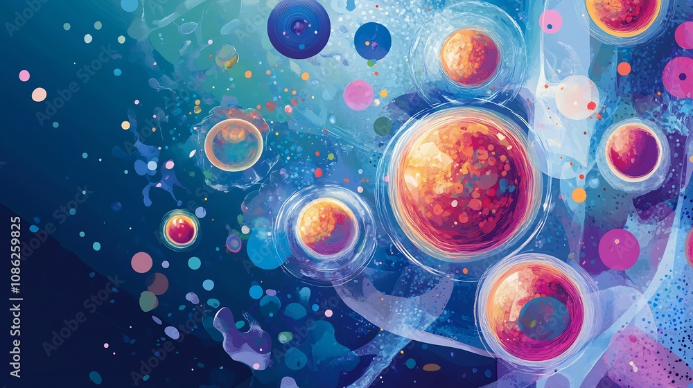 Cell cycle checkpoints regulation illustrated in a modern bio research poster explaining how cells ensure accurate division and prevent errors Cell cycle checkpoints regulation illustrated in a modern bio research poster explaining how cells ensure accurate division and prevent errors