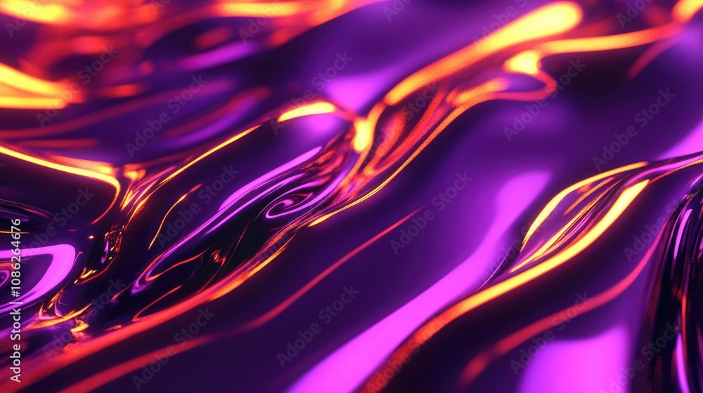 3d rendering of abstract flowing wavy liquid background 3d rendering of abstract flowing wavy liquid background
