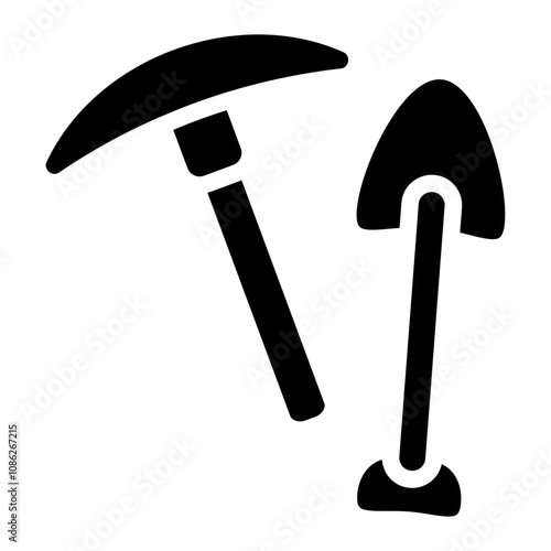 Archeology solid icon