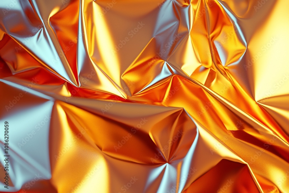 Vibrant Metallic Textures: A Study of Light and Color Vibrant Metallic Textures: A Study of Light and Color