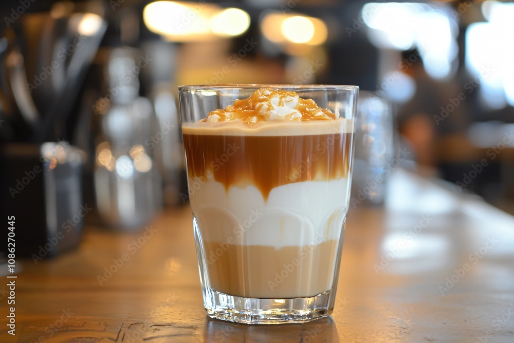Delicious Layered Coffee Delight in a Glass Delicious Layered Coffee Delight in a Glass