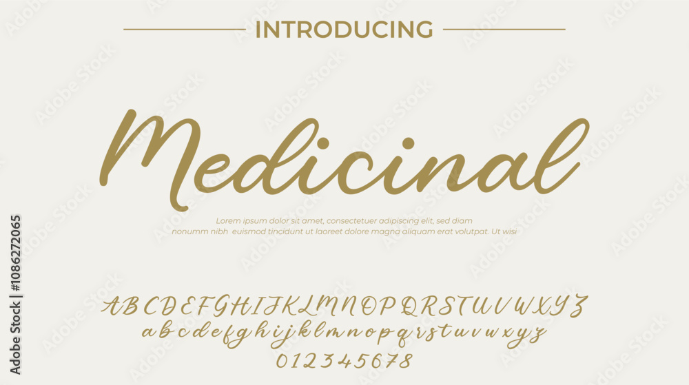 Medicinal Font Stylish brush painted an uppercase vector letters, alphabet, typeface Medicinal Font Stylish brush painted an uppercase vector letters, alphabet, typeface