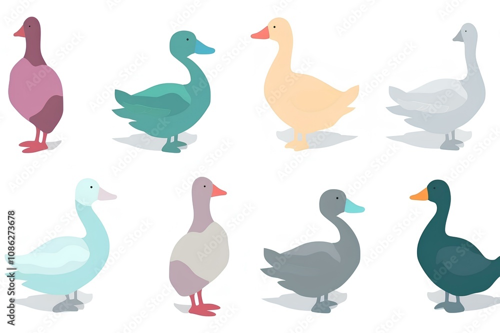 set of ducks set of ducks