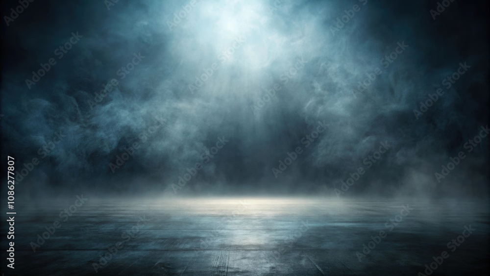 Fototapeta premium Dark gradient abstract background with a mysterious and moody atmosphere, dark, gradient, abstract, background, mysterious