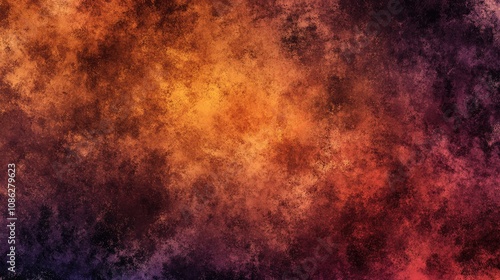 Rich gradient texture in dark orange, brown, and purple