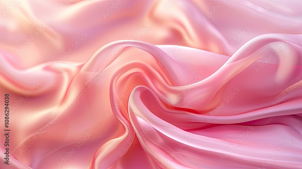 Fototapeta premium soft abstract silk wave background