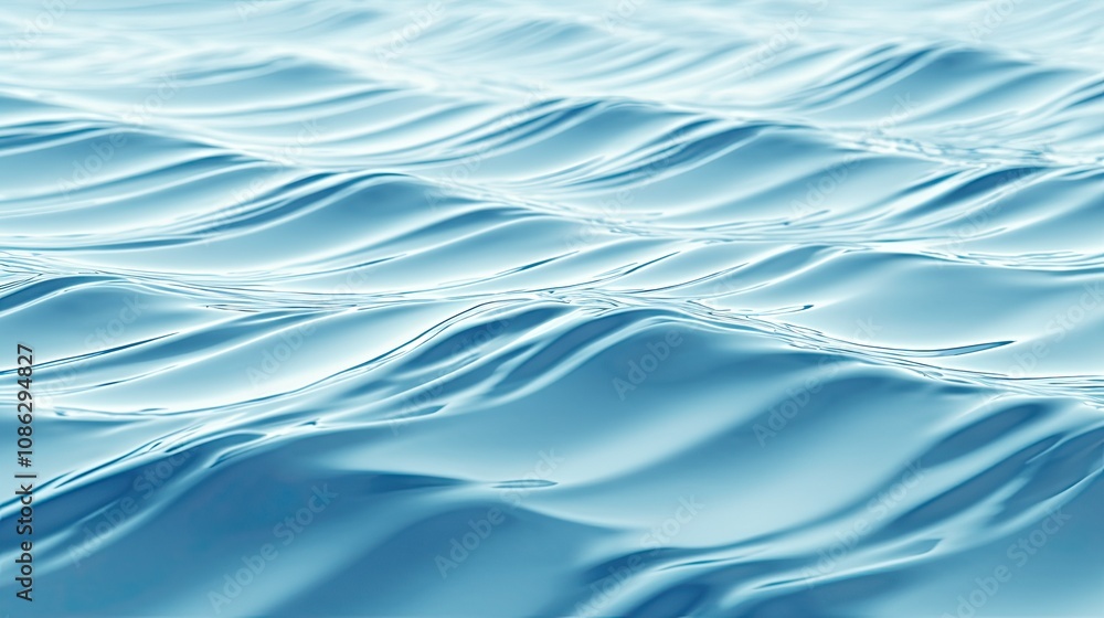 Close-up of smooth water ripples forming abstract wave patterns Close-up of smooth water ripples forming abstract wave patterns