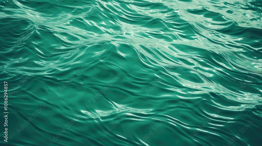 Close-up of smooth water ripples forming abstract wave patterns Close-up of smooth water ripples forming abstract wave patterns